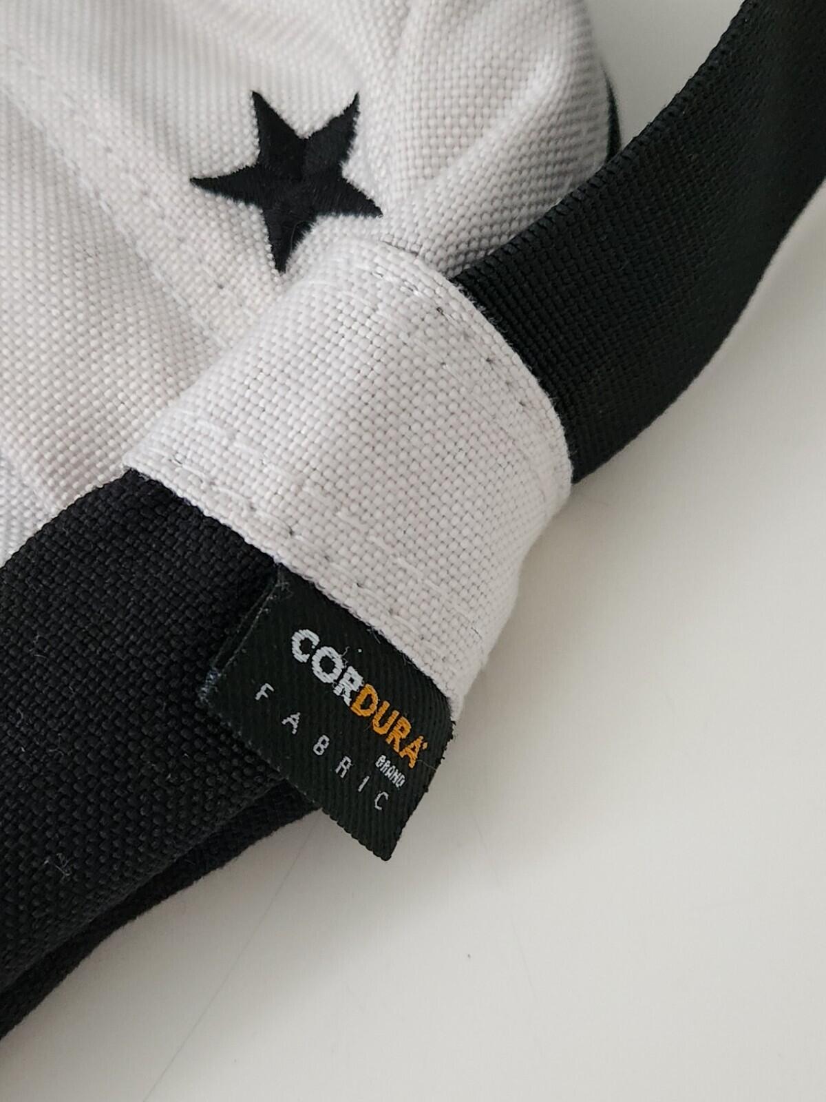FW13 Supreme Embroidered Stars Shoulder Bag White
