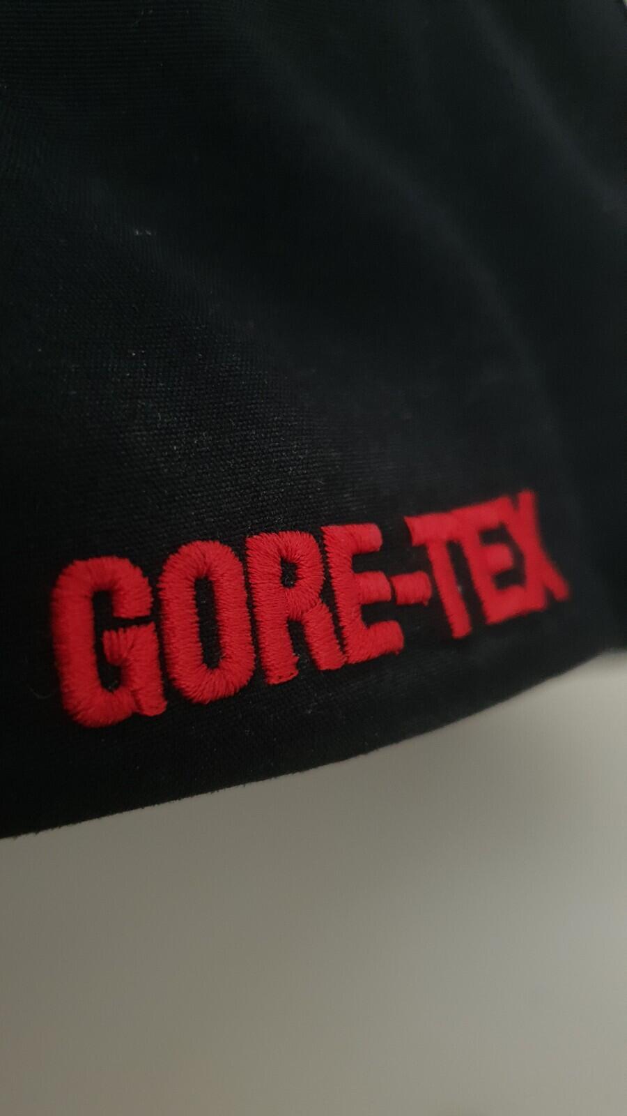 SS20 Supreme GORE-TEX Long Bill Camp Cap Hut schwarz wasserdicht Box Logo Größe M/L