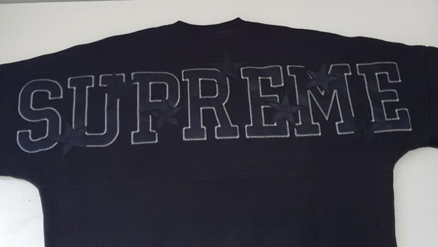 SS20 Supreme Stars Crewneck Black Size M