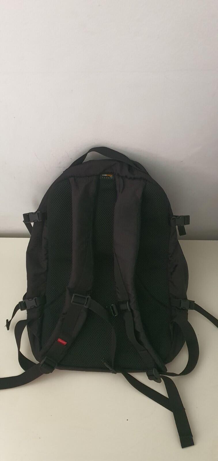 SS19 Supreme Black Backpack Schwarz