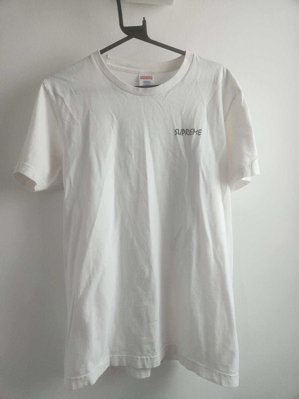 FW13 Supreme Joan Of Arc Tee size M Medium T-shirt Rare Vintage 2013 White