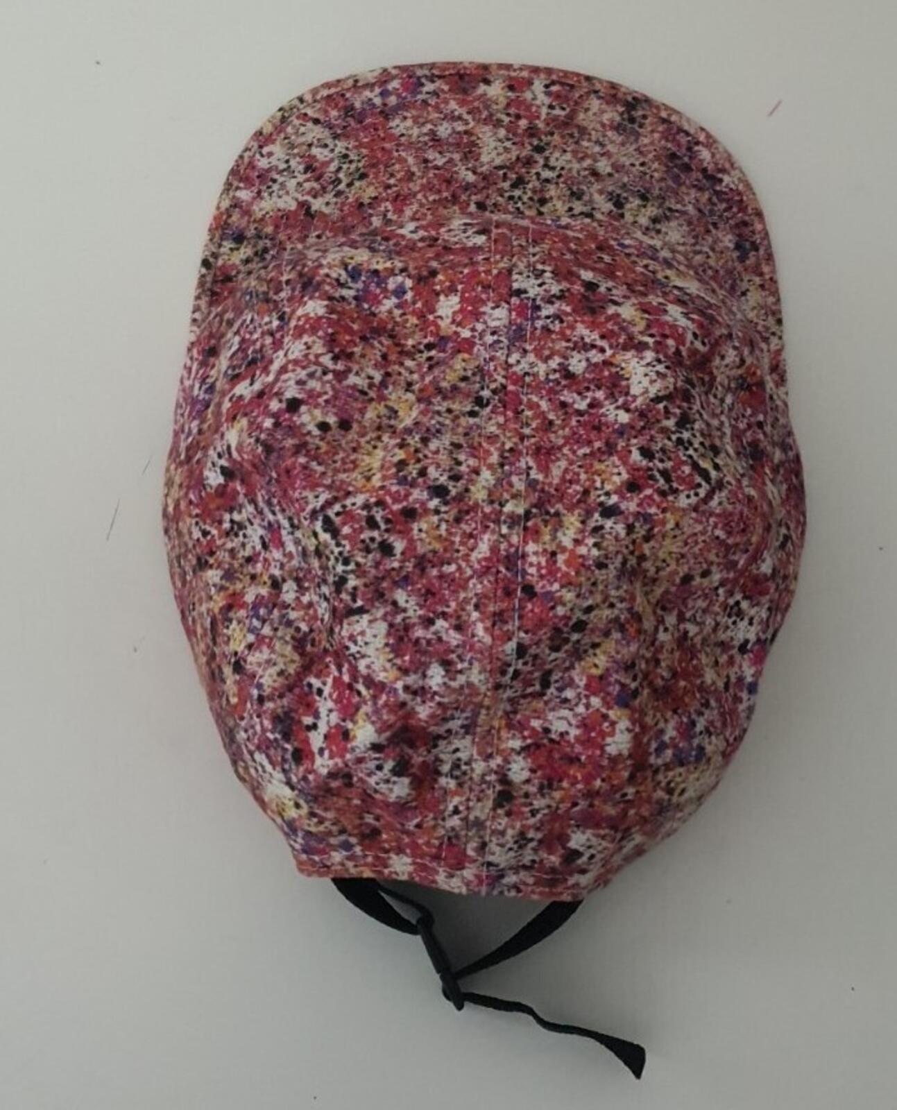 SS13 Supreme x Liberty Art Fabrics Splatter Camp Cap Vintage Hut Box Logo Selten