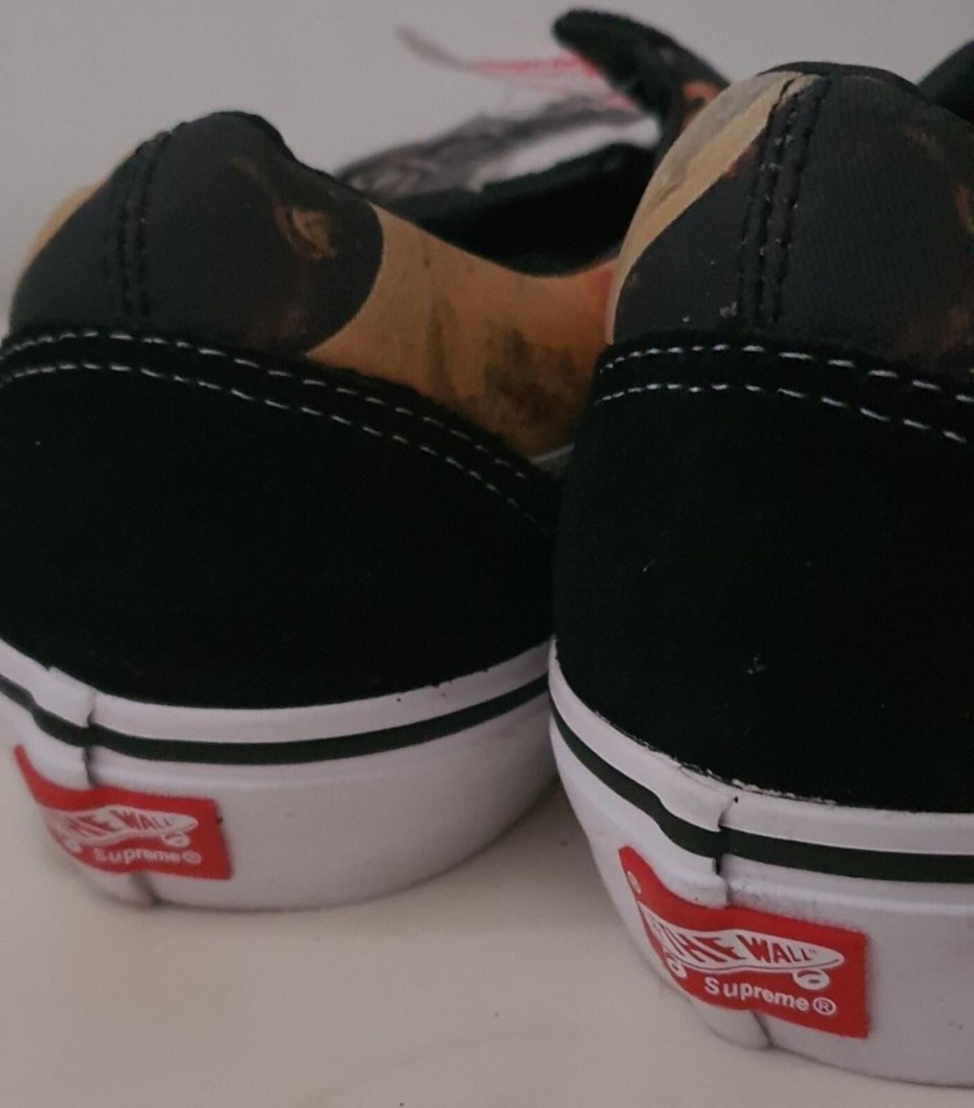FW17 Supreme Vans Old Andres Serano Skool Blood and Semen II UK 10 US 11 EU 44.5