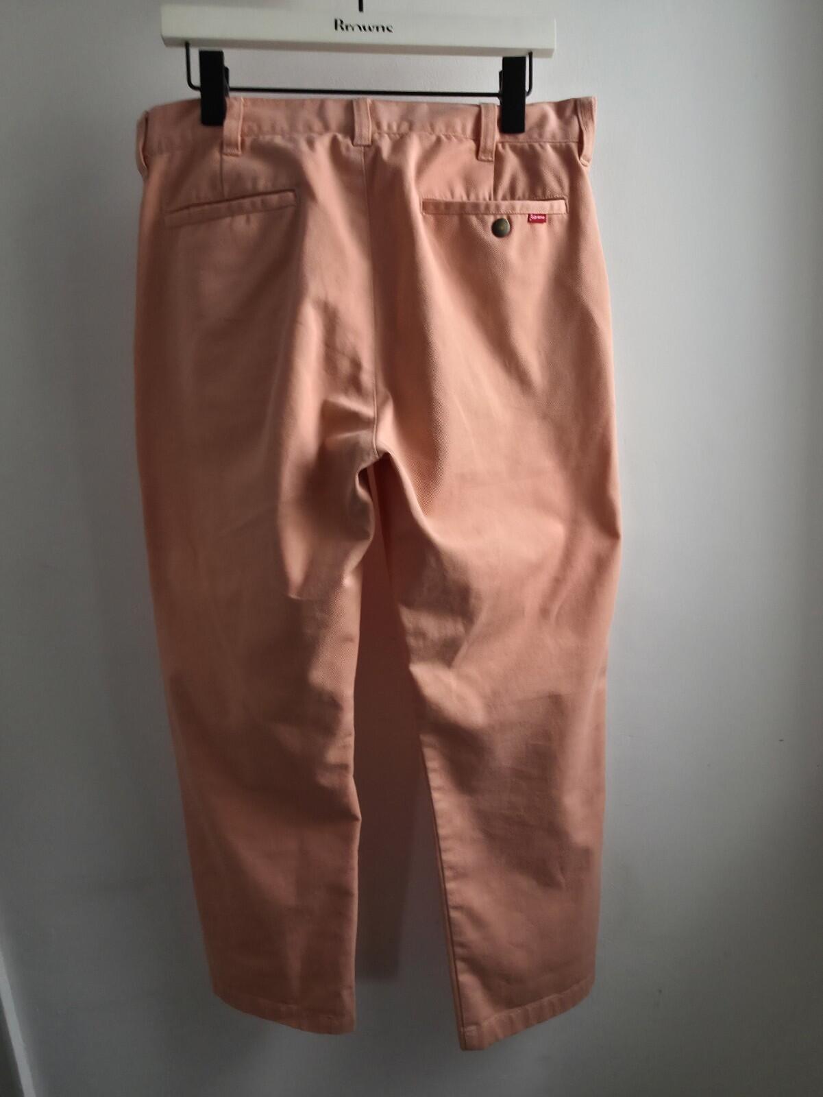 SS14 Supreme Work Pant Peach Size 32 W32 L32