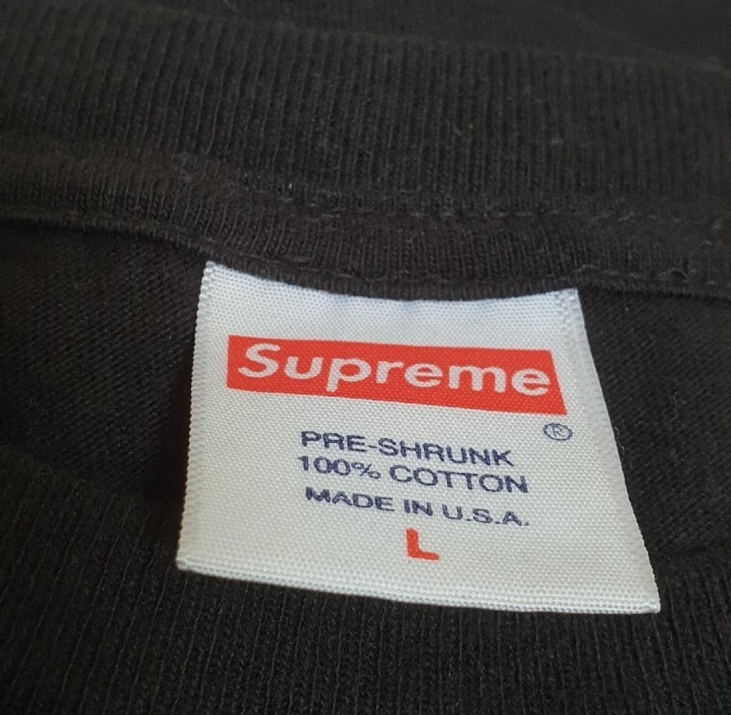 FW17 Supreme x Akira Syringe tee Size L large Black T-shirt Anime Japanese