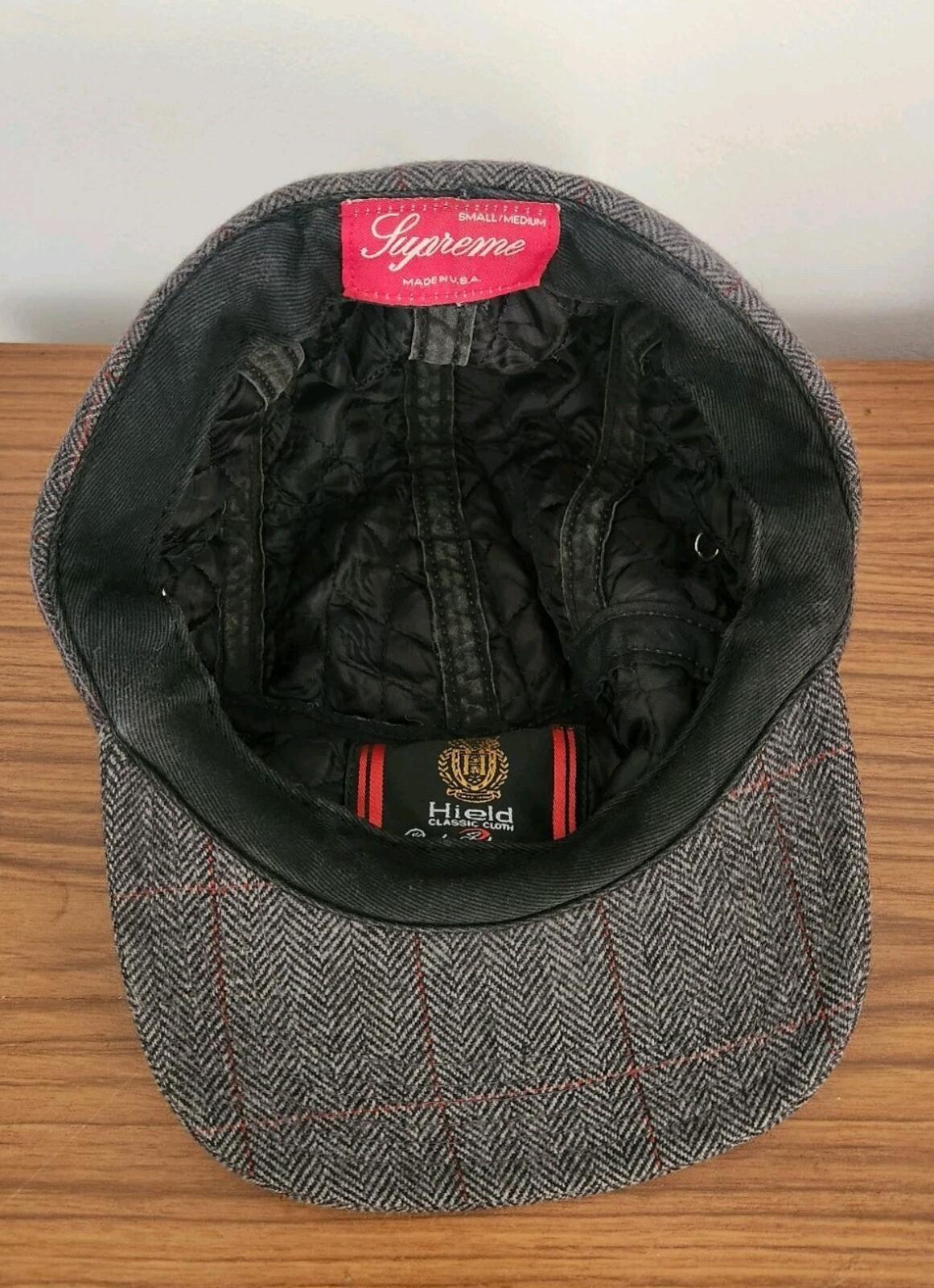 FW11 Supreme Wool Snap Up Trail Hat Hield Classic Cloth Grey Size S/M