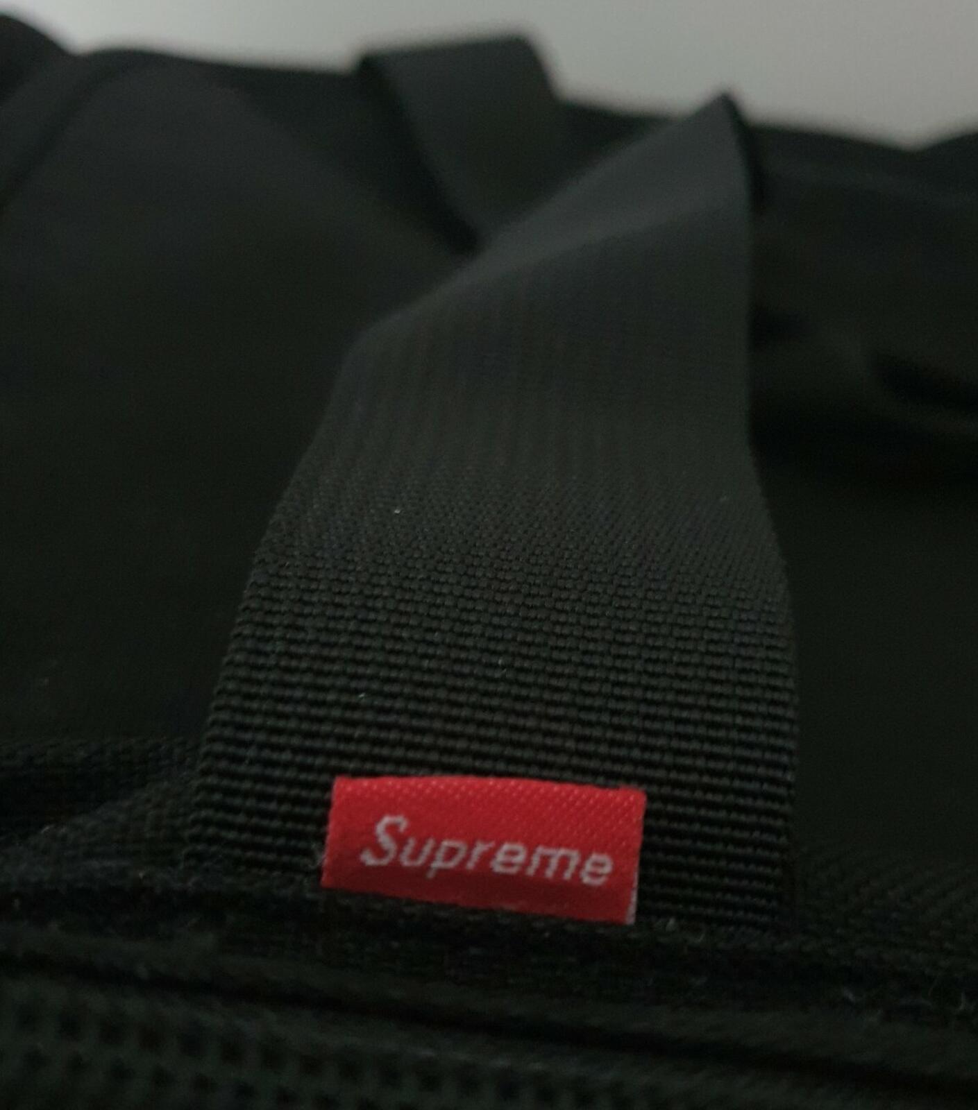 SS15 Supreme Duffle Bag Black