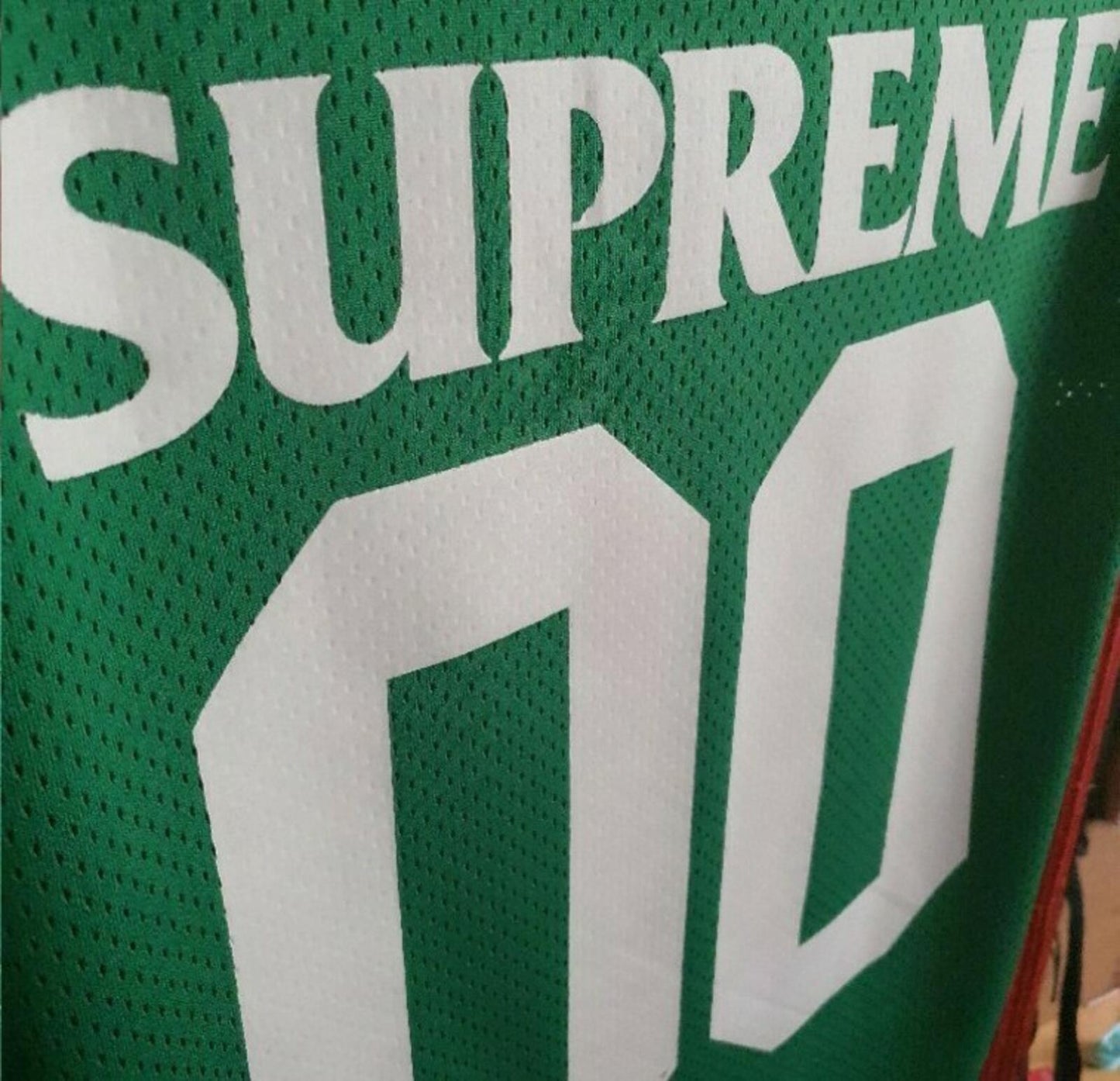 SS14 Supreme x Antihero Football Jersey Green Size M