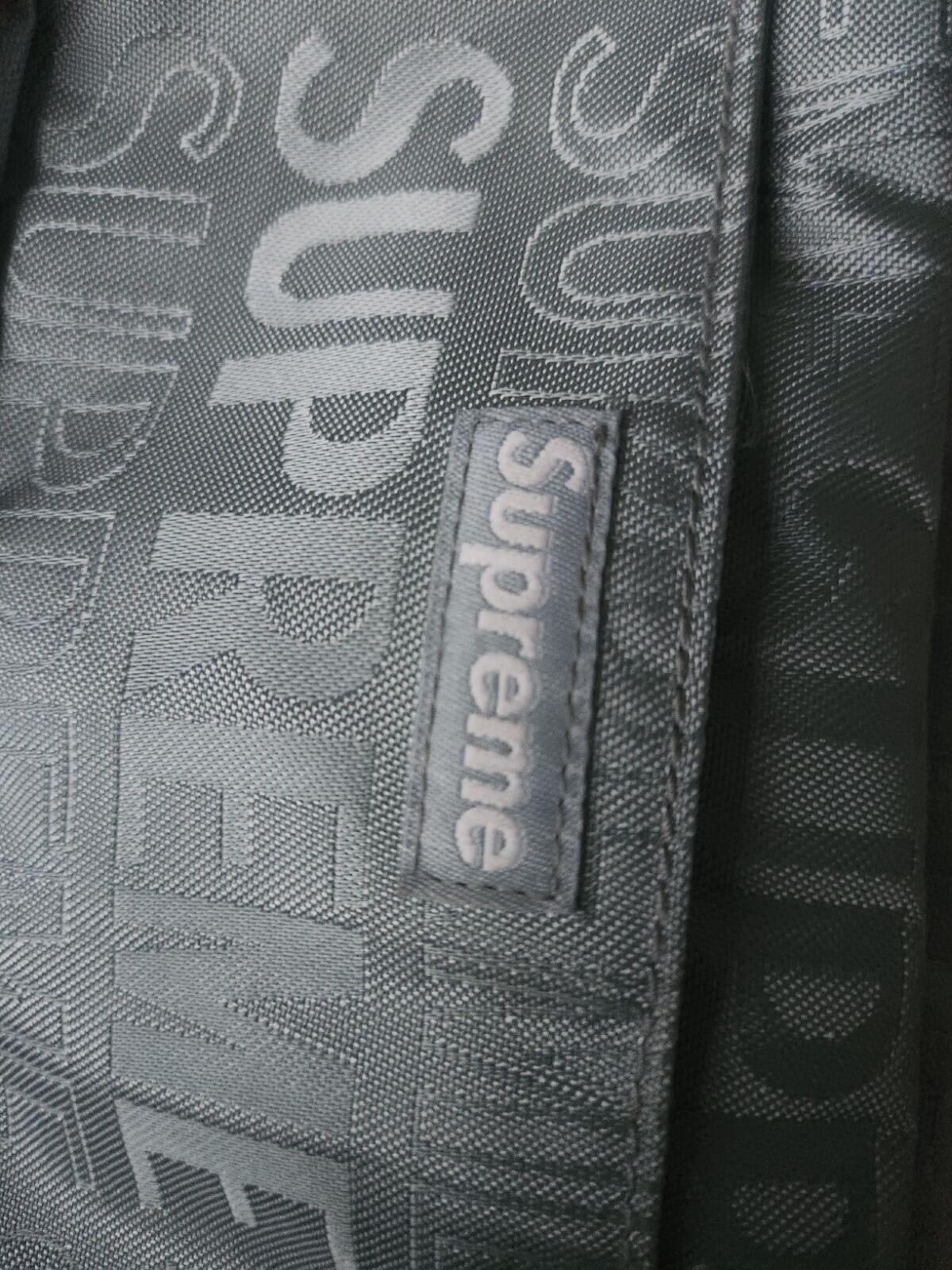 SS19 Supreme Organizer pouch cordura nylon bag Jacquard Logo wallet Ice Blue