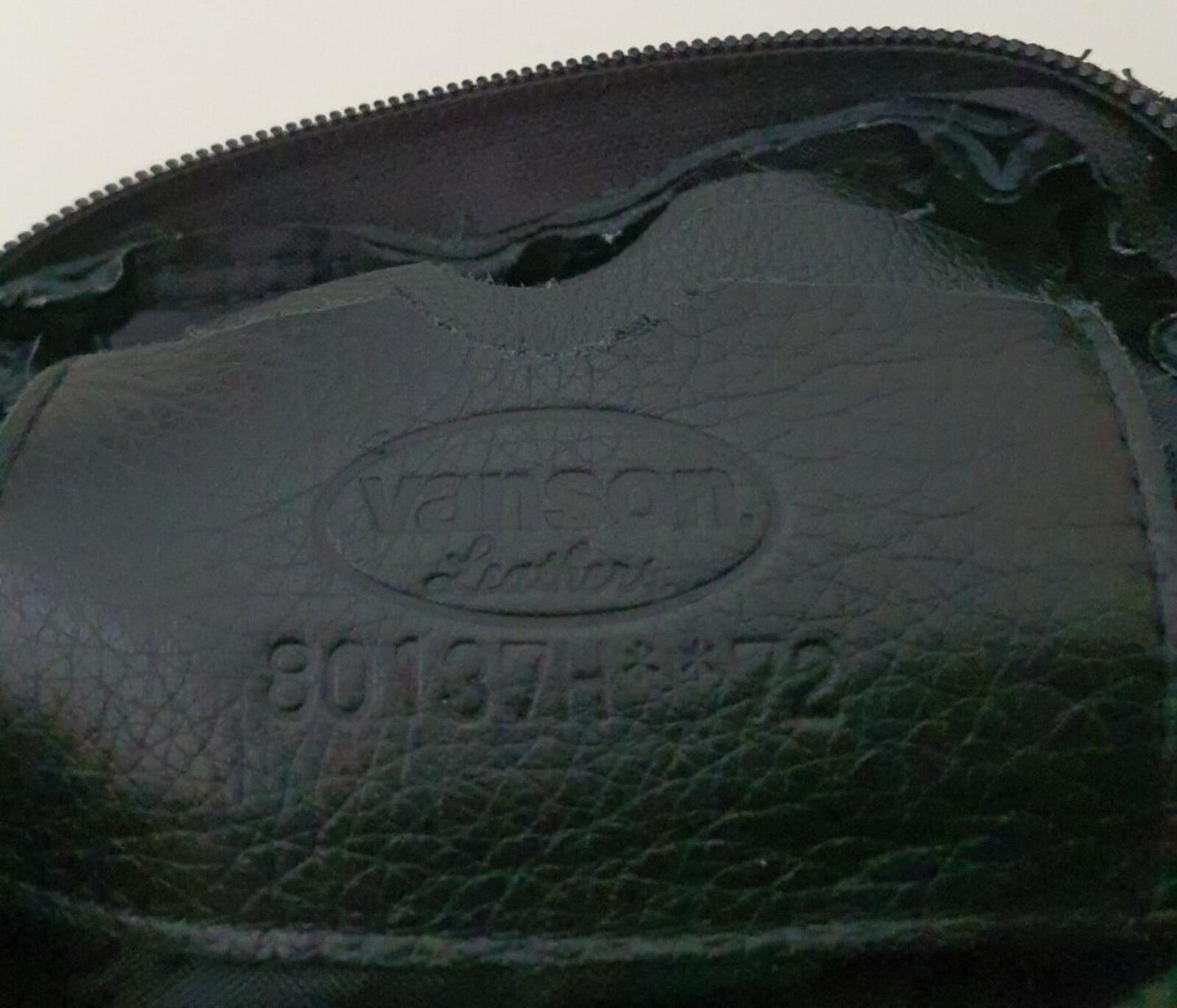 SS17 Supreme x Vanson Leather Wristbag Bag Black