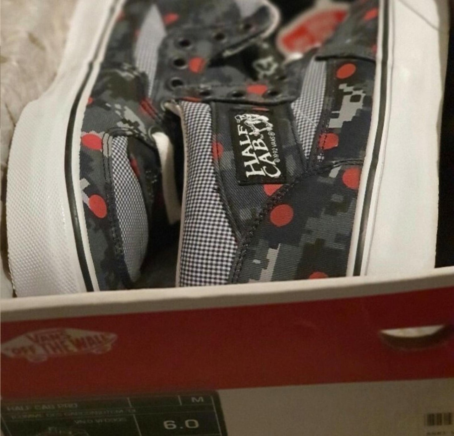 SS13 Supreme Vans x CDG Shirt Half Cab Pro US 6 UK 5 EU 38 digi camo Trainers