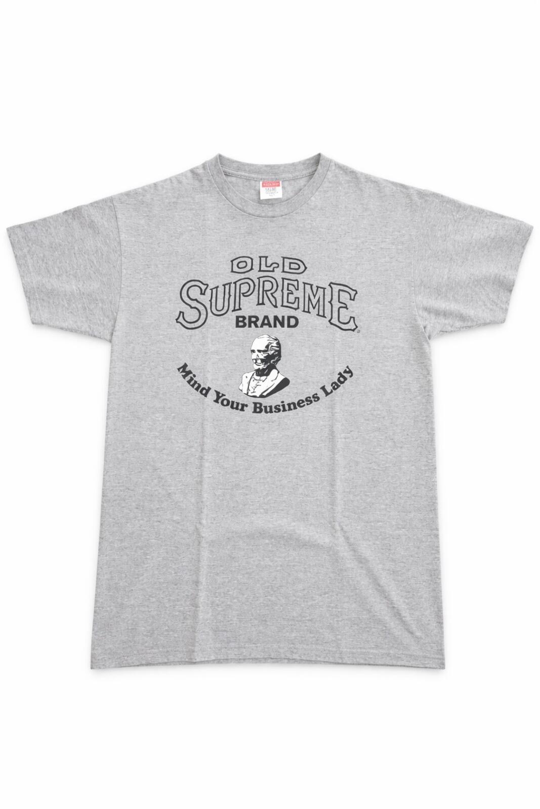 SS11 Supreme Mind Your Business Tee Heather Grey Size L