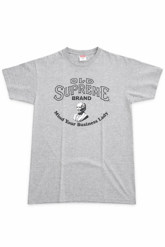 SS11 Supreme Mind Your Business Tee Heather Grey Size L