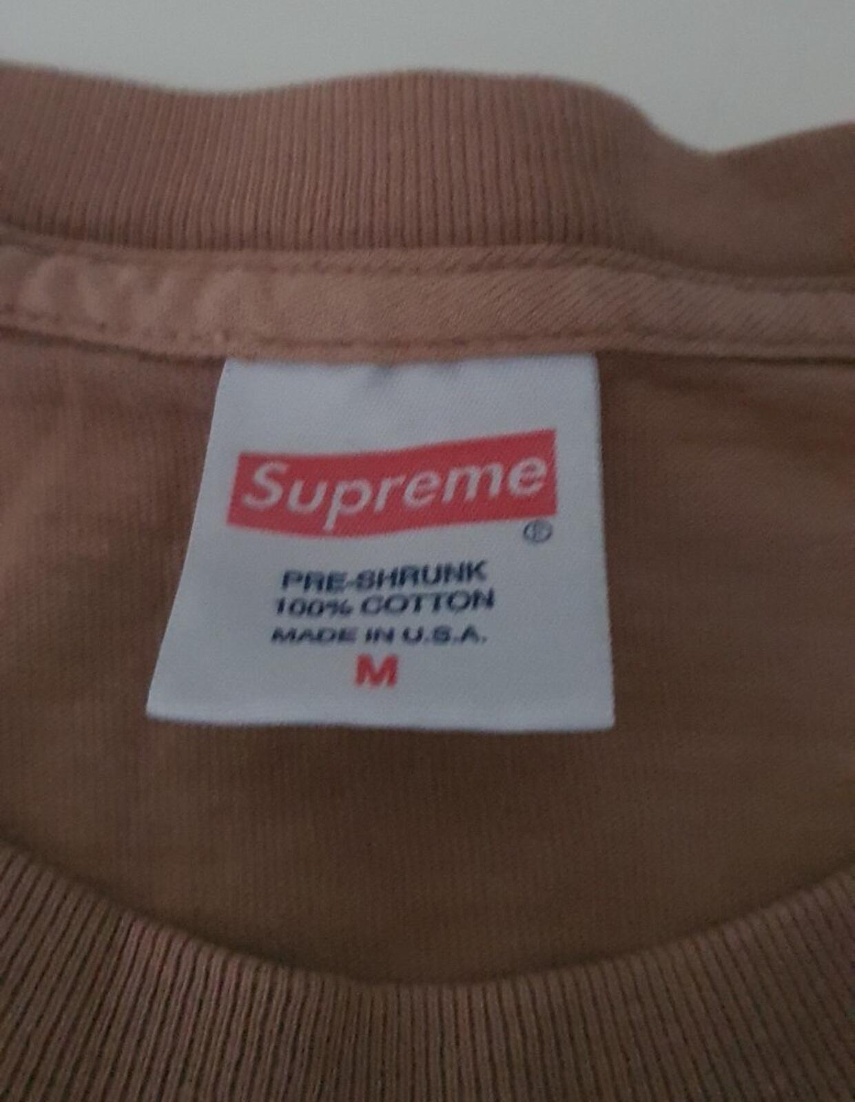 SS14 Supreme x Dead Kennedys Tee DYED in Brown Size M