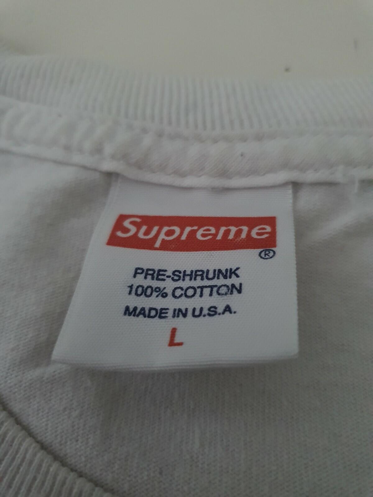 FW12 Supreme Little Red Riding Hood Tee White Size L