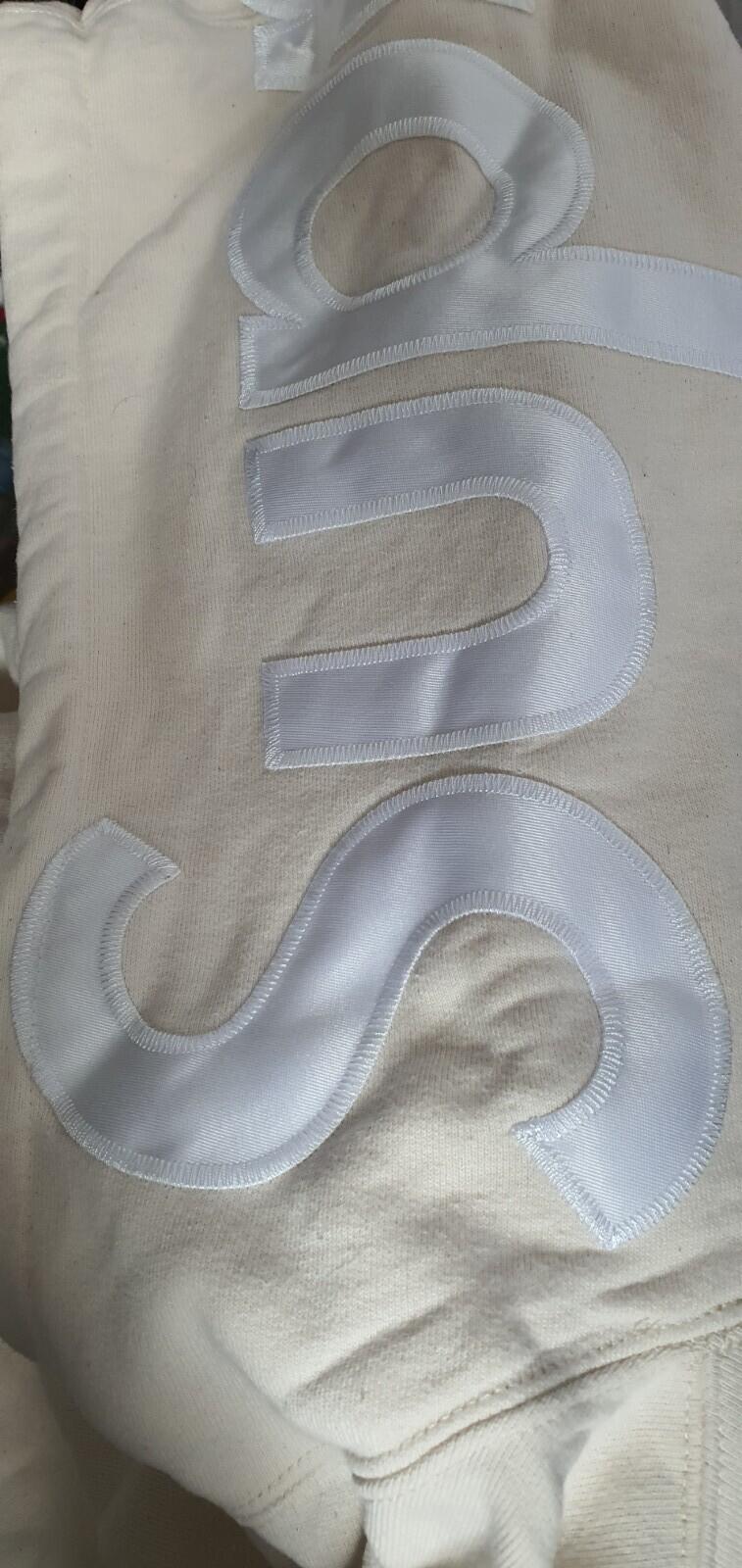 FW21 Supreme Contrast hooded sweatshirt natural Size M medium hoodie