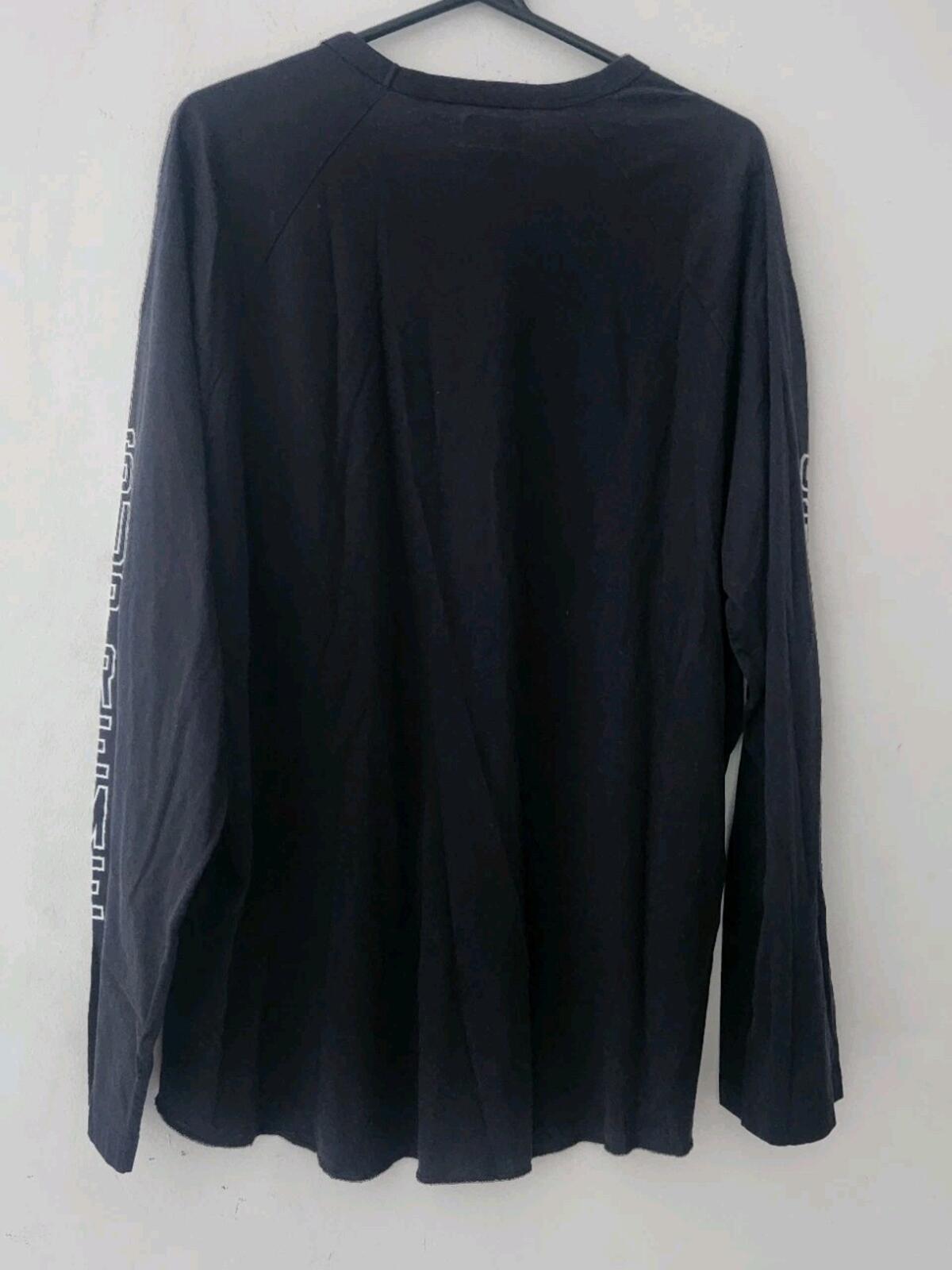 SS19 Supreme Ghost Rider Raglan L/S Top XL Tee Long Sleeve T-shirt Black