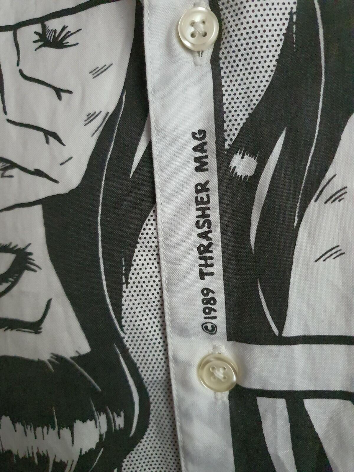 SS17 Supreme x Thrasher Boyfriend S/S Shirt White Size M
