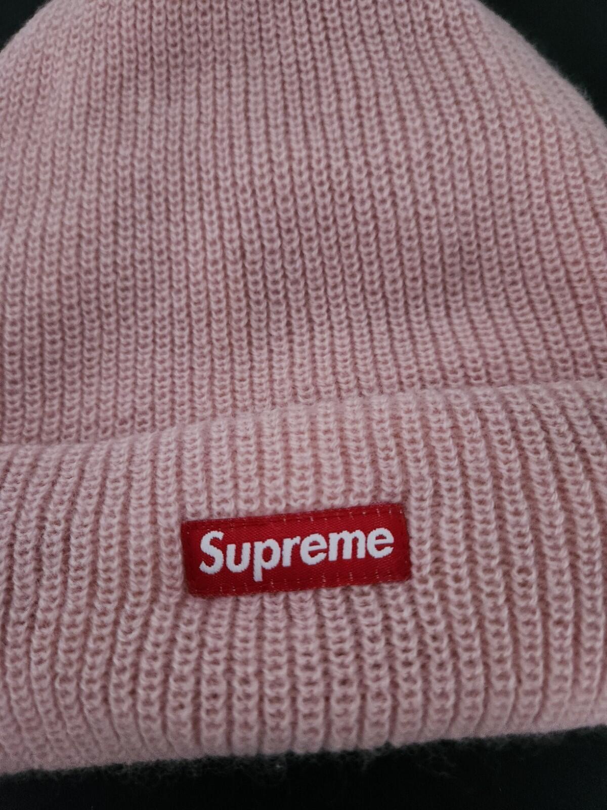 FW18 Supreme GORE-TEX Beanie Pink Waterproof