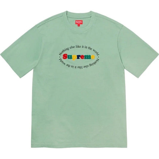 SS20 Supreme Nothing Else S/S Top Camiseta Dusty Teal Talla M