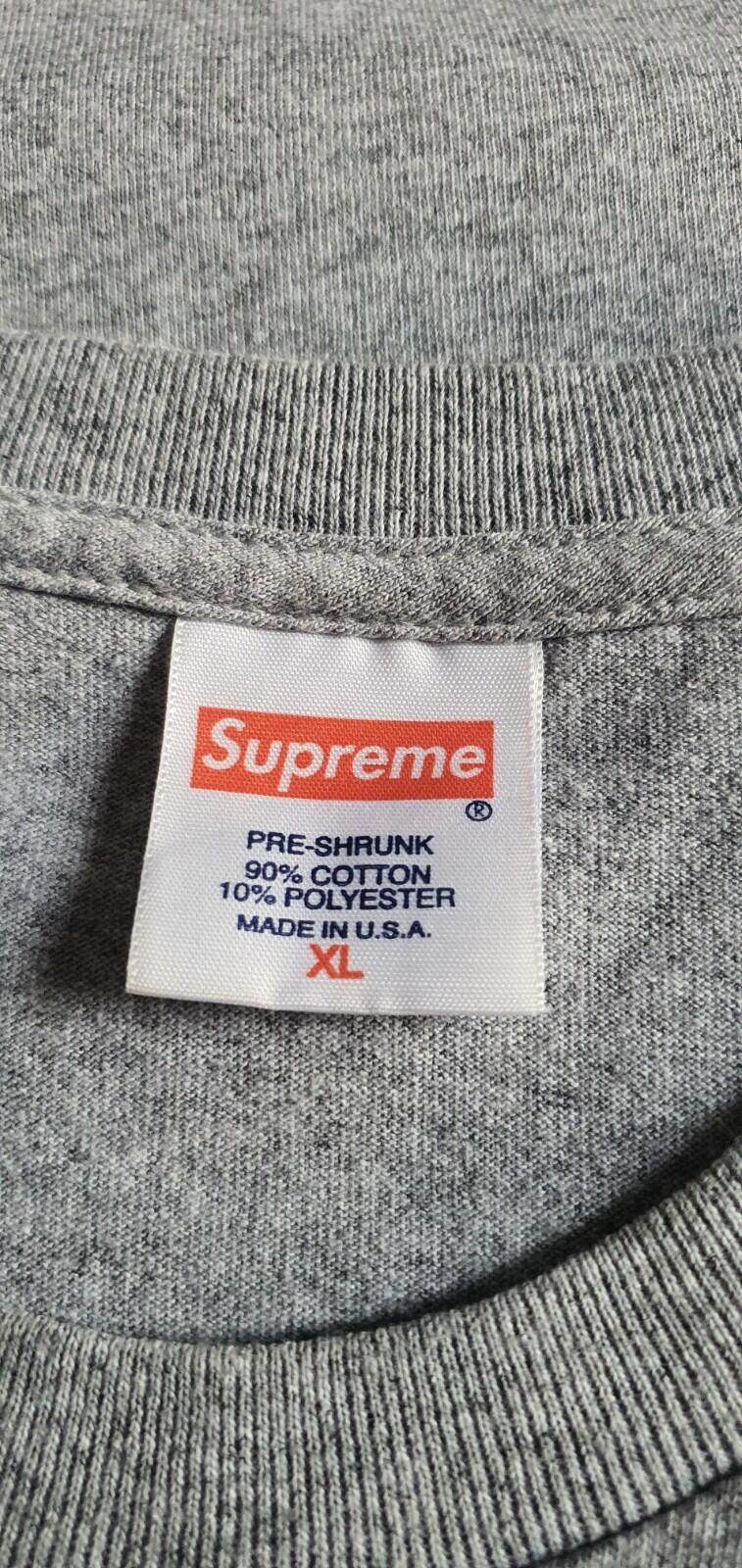 SS16 Supreme LET'S FUC K grey tee size XL T-shirt rabbits Worn 1x
