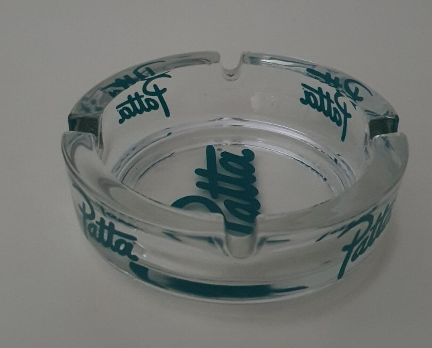 2017 PATTA clear Ash glass ashtray logo Accessory