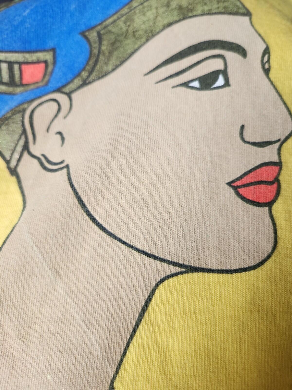 SS14 Supreme Nefertiti Tee Yellow Size M