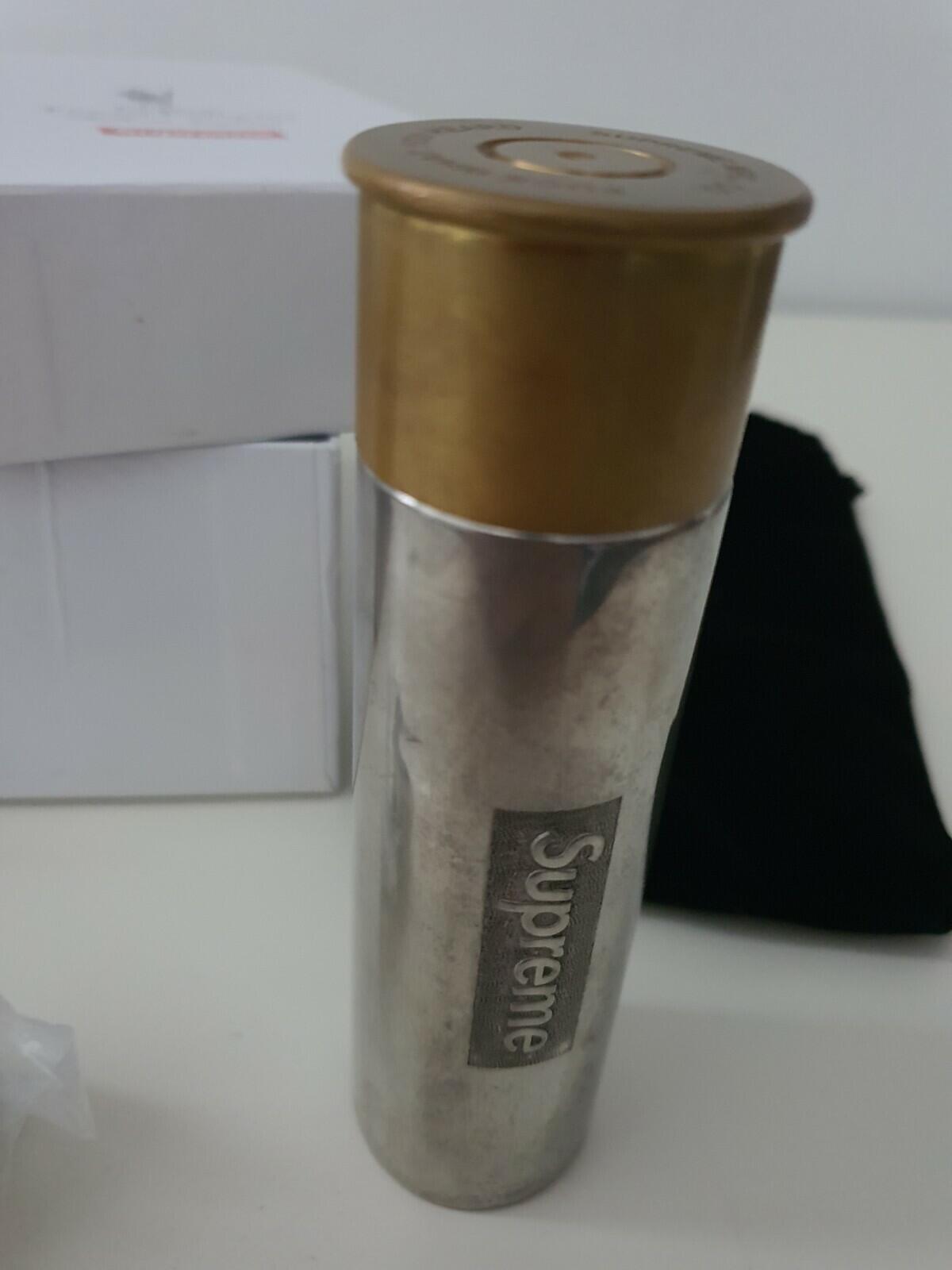 SS18 Supreme x English Pewter Company Cartridge Bullet Flask Metal