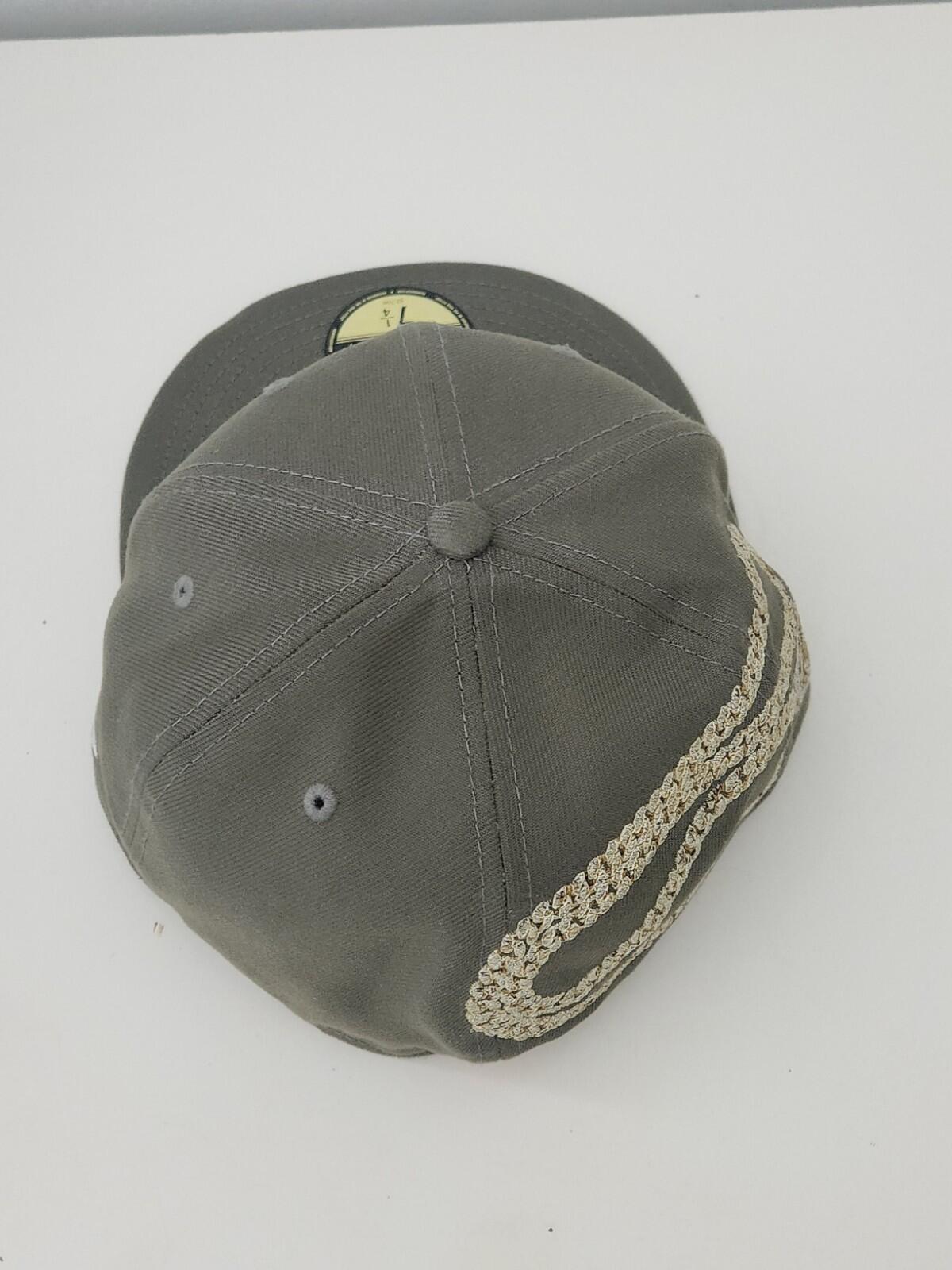 FW23 Supreme Jesus Piece S Logo New Era 59Fifty Hat Olive Size 7 1/4