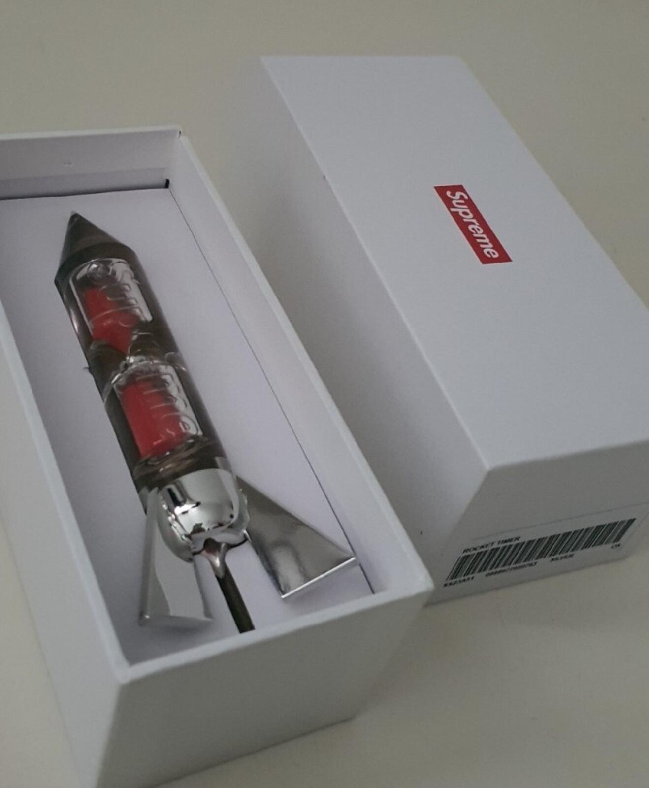 SS23 Supreme Rocket Timer Silver