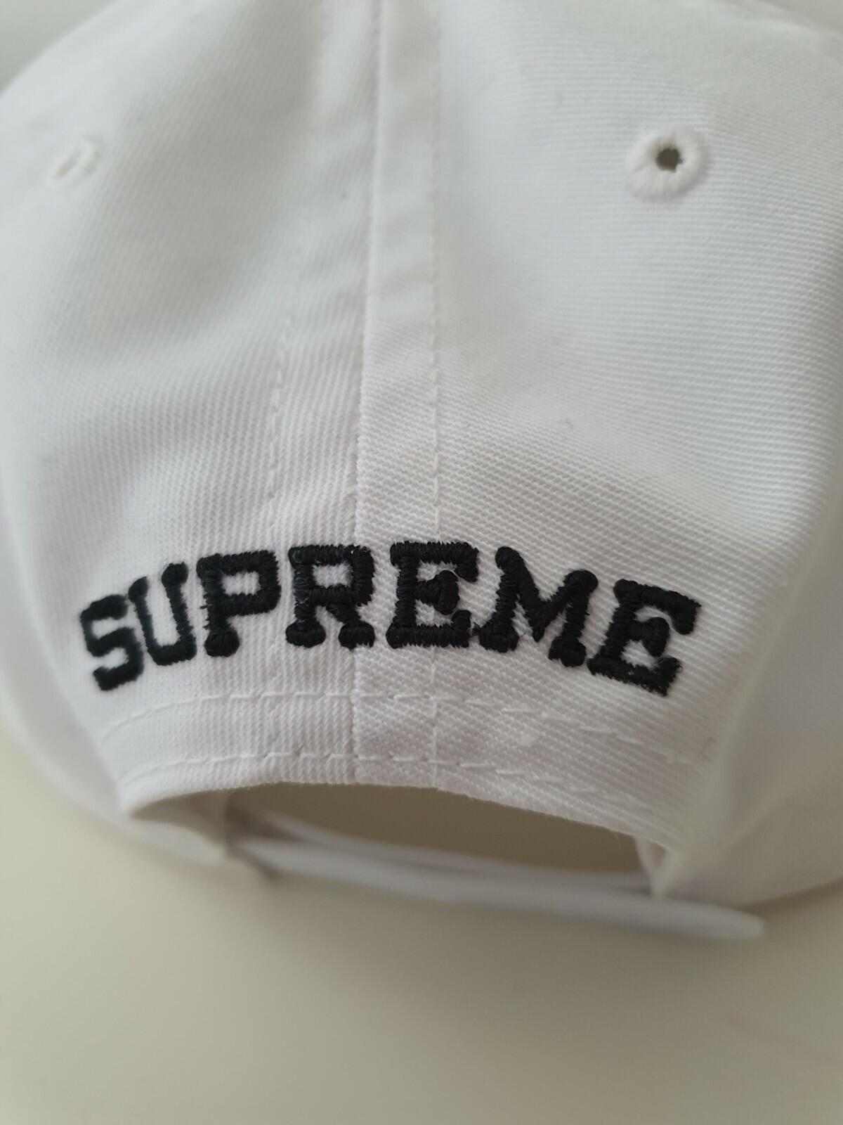 SS17 Supreme Go Fuc k Yourself 5-panel Cap White