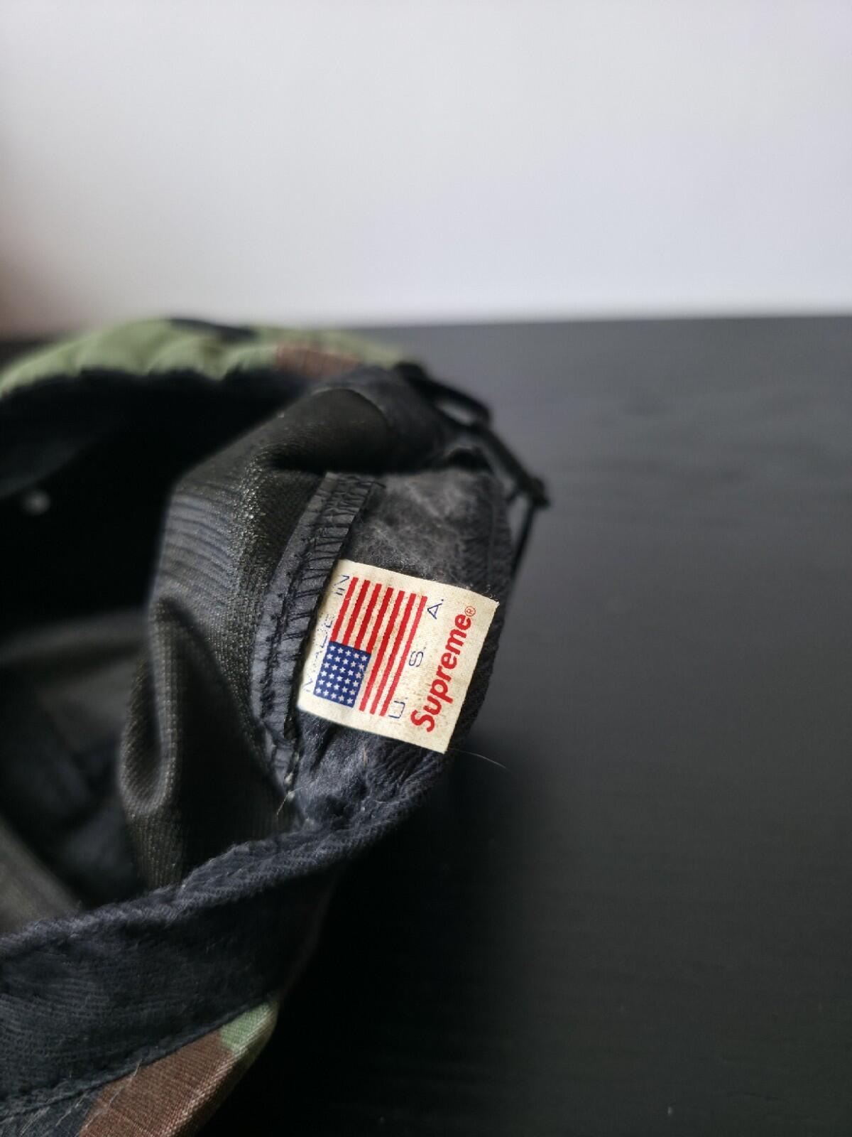 SS15 Supreme Ripstop Camp Cap Camo