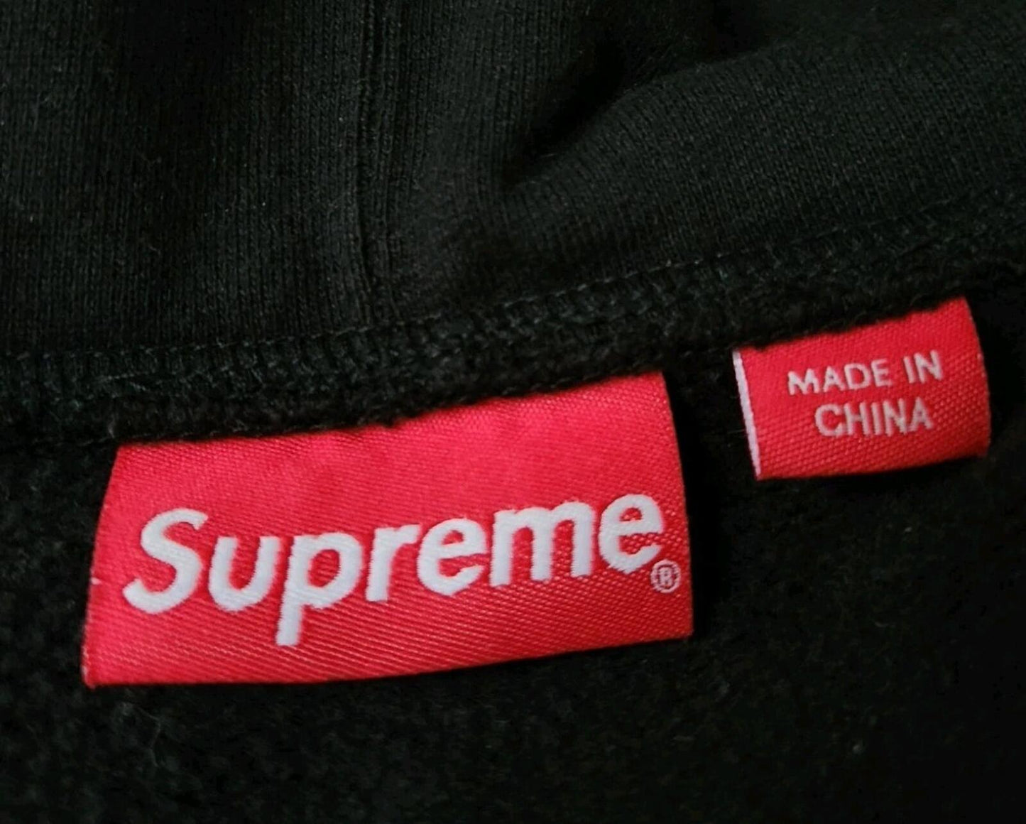 FW22 Supreme Patchwork Zip Up hooded sweatshirt size M