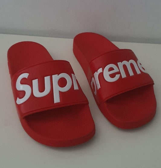 SS14 Supreme Slide Sandal Red Size UK 8 US 9 EUR 42.5