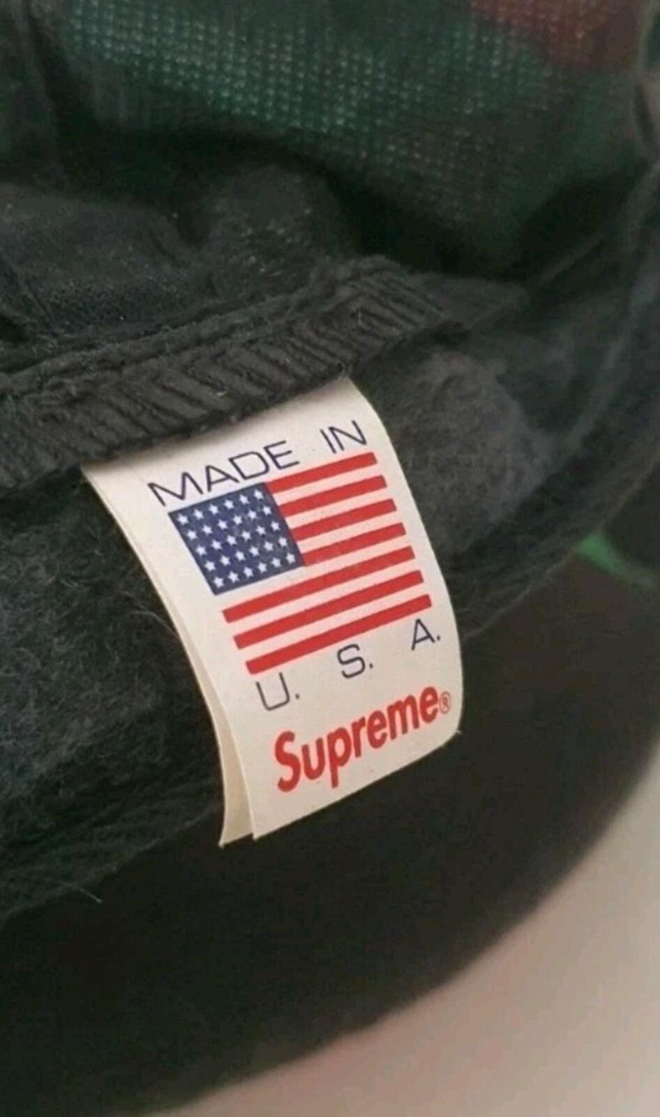 SS12 Supreme Apache Hawaiian 5panel FACTORY DEFECT 1/1 RARE Vintage 2012 Cap Hat