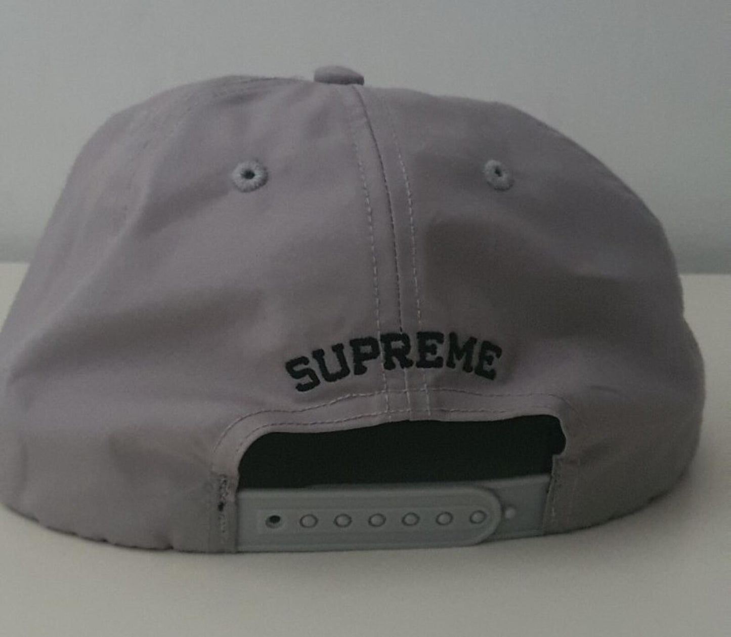 SS21 Supreme x Kaws Chalk Logo 5-panel Grey Hat Water Resistant Cap