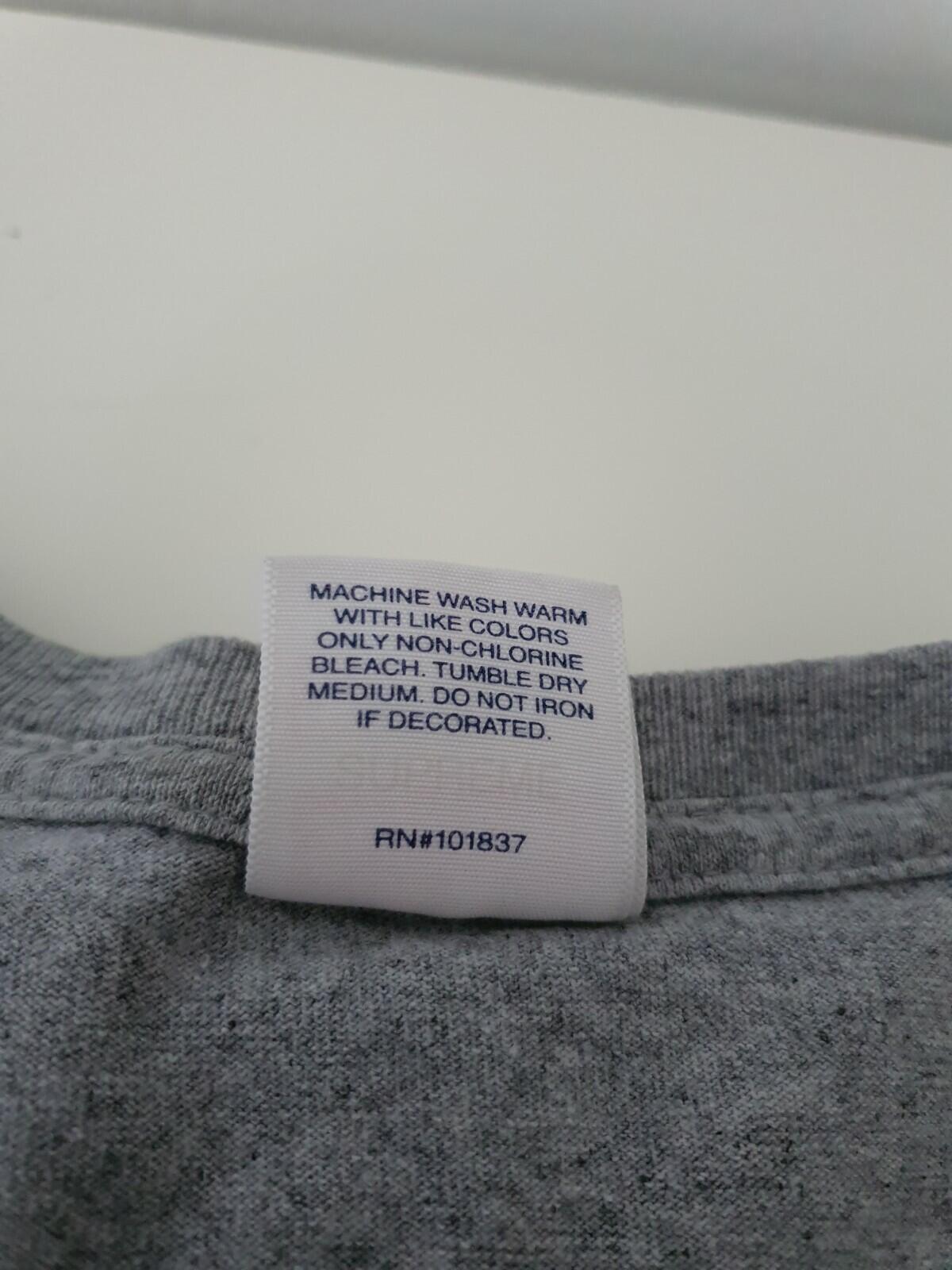 FW17 Supreme Dog Shi* graues T-Shirt Größe XL
