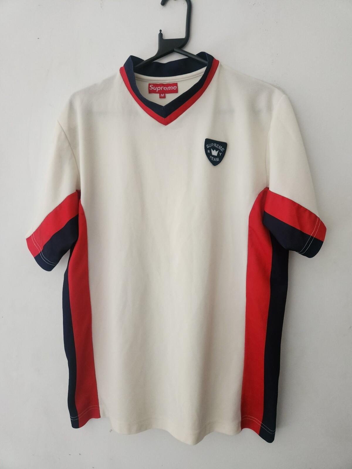 Supreme 2004 NY Team Jersey Vintage Tee Cream T-shirt Top Size M Medium