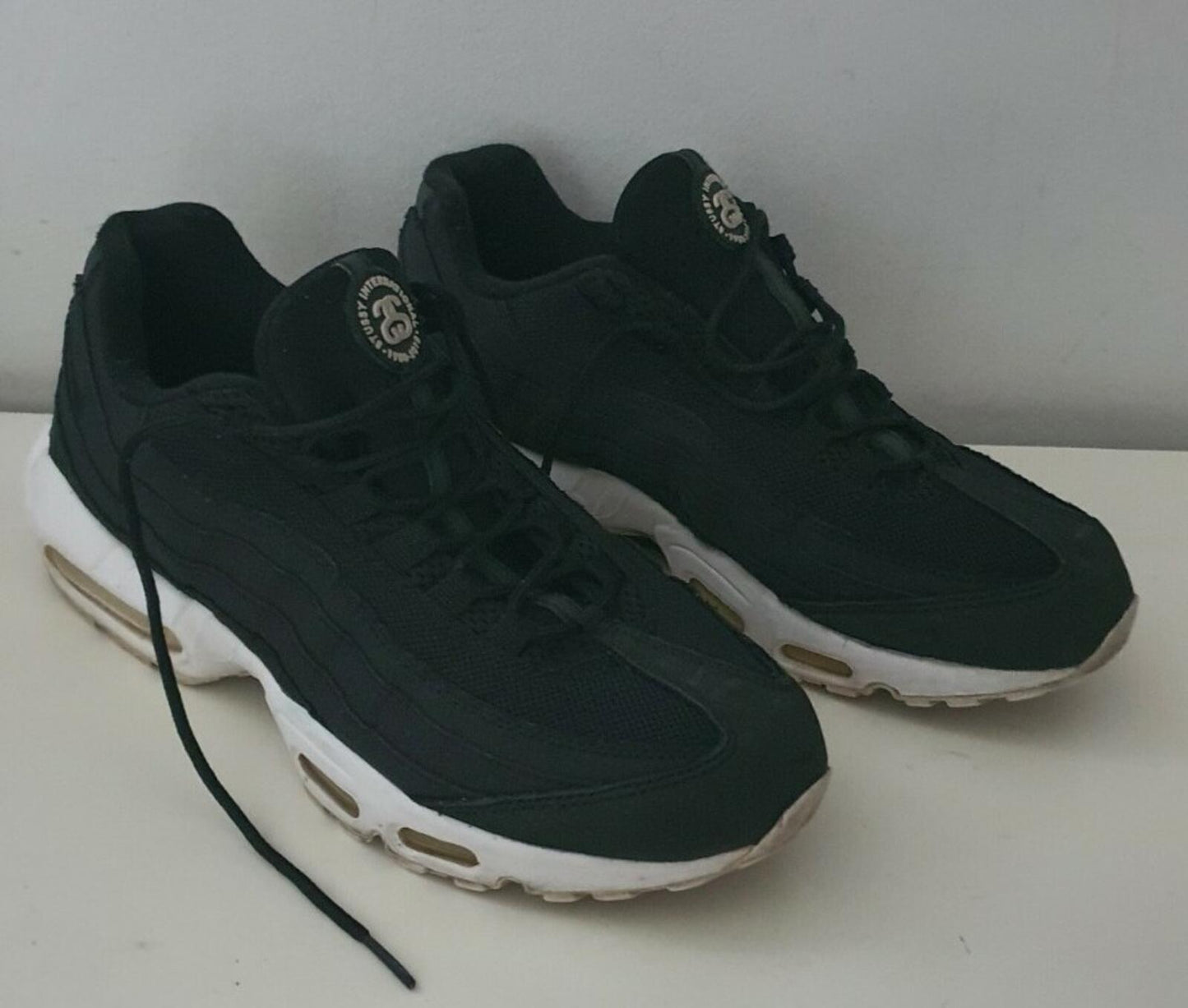 2015 Nike x Stussy Air Max 95 Black US 9 UK 8  EU 42.5 lot Trainers
