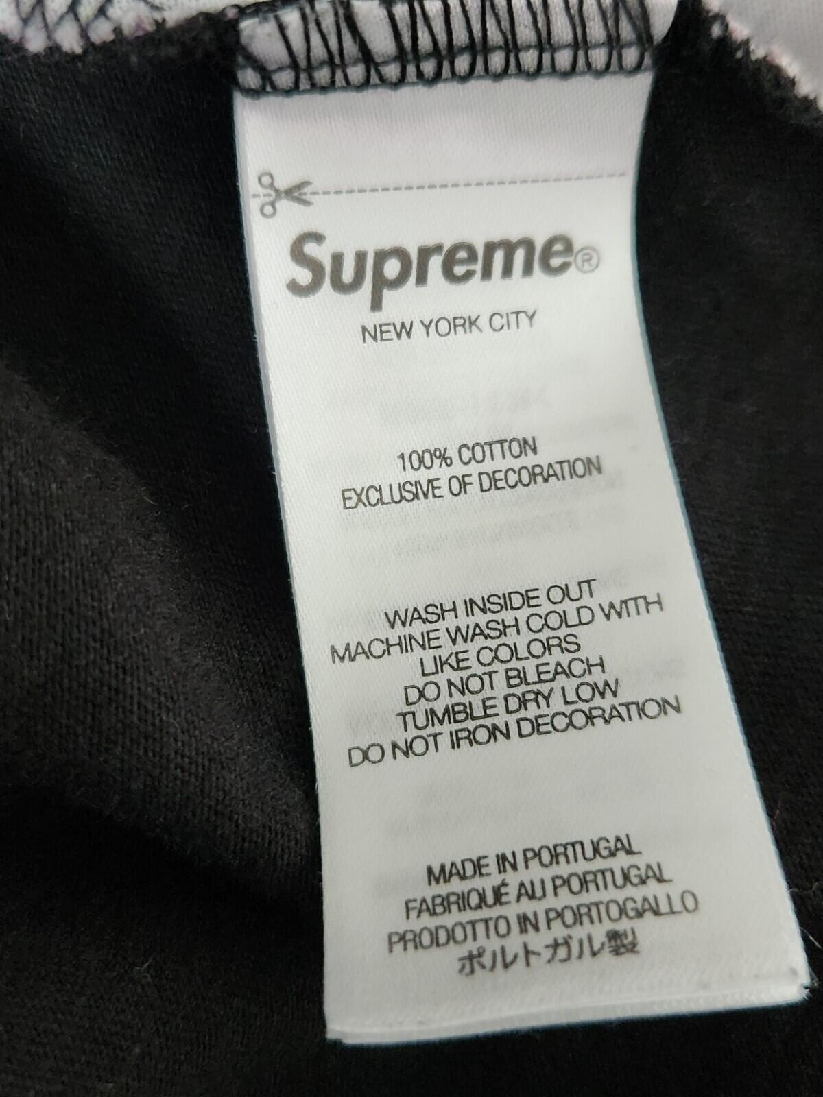 FW23 Supreme x H.R. Giger Raglan L/S Top Tee M medium black long sleeve t-shirt