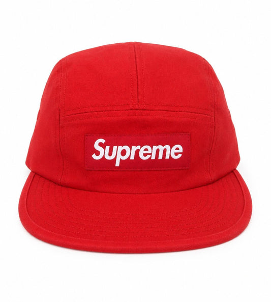Gorra Supreme Satin Camp SS17 Roja