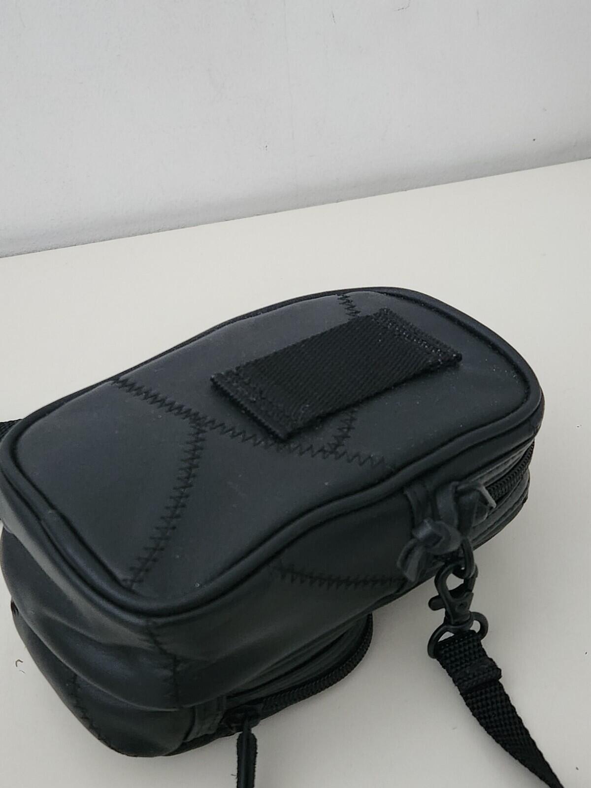 FW19 Supreme Patchwork Cowhide Leather black shoulder bag