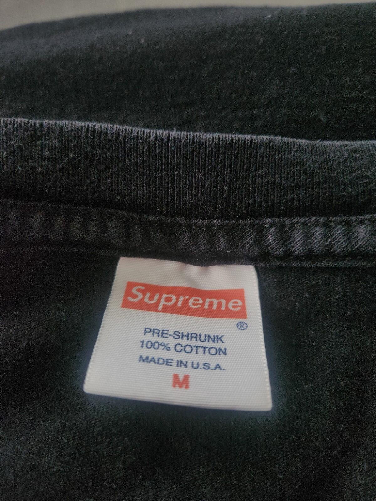 SS14 Supreme Original Tee M Medium T-shirt Vintage Black Made In USA Don Dada