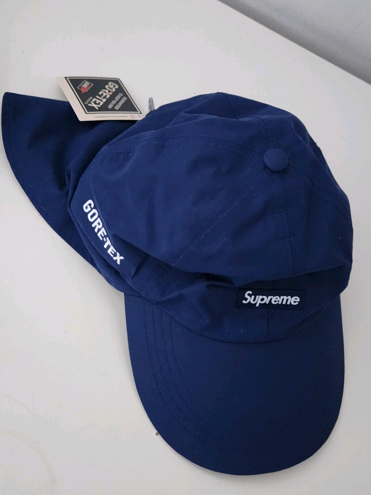 SS23 Supreme GORE-TEX Sunshield Cap Navy Waterproof