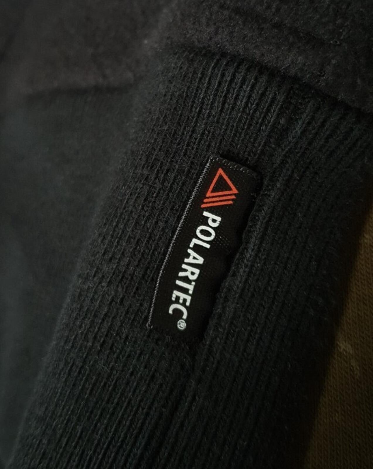 FW17 Supreme Polartec Small box logo Hooded Sweatshirt Black hoodie M fleece