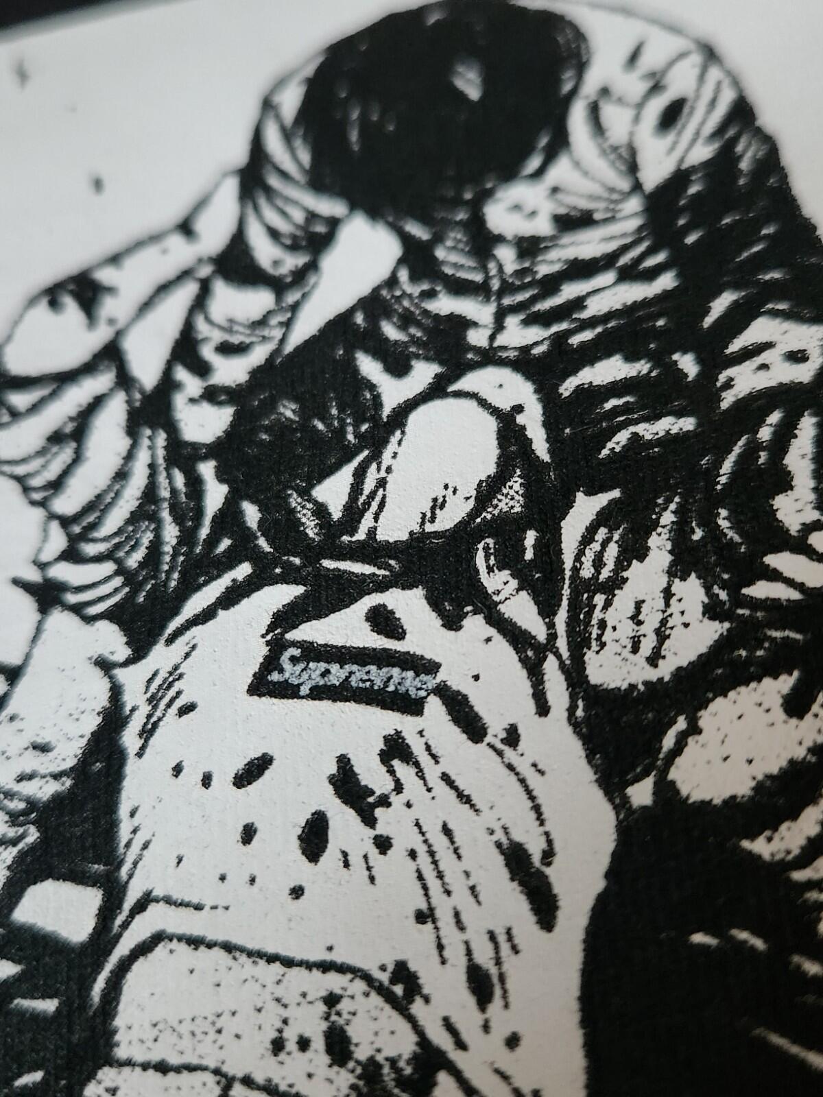 FW17 Supreme x Akira Yamagata Tee Schwarz Größe M Anime