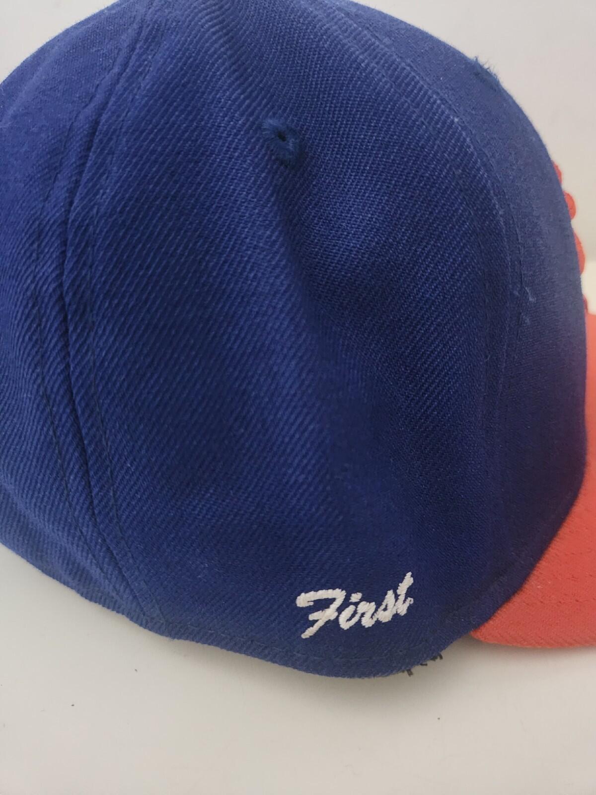 FW10 Supreme SNY New Era Cap Blue Size 7 1/4