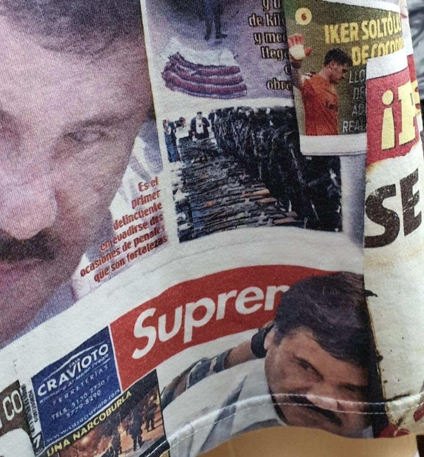 SS20 Supreme Headline S/S Top EL Chapo Tee Size M