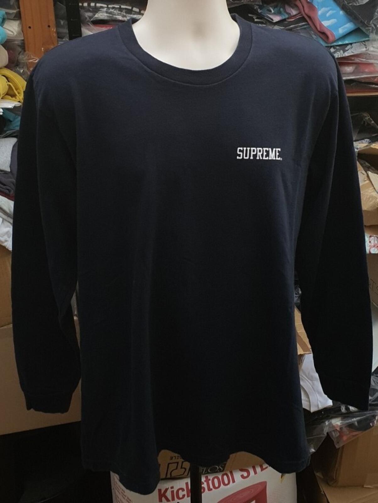 FW15 Supreme Toshio Maeda Overfiend L/S Tee Size L