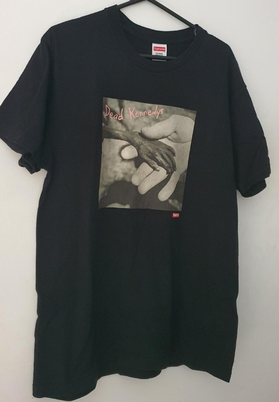 SS14 Supreme x Dead Kennedys Tee Black Size L